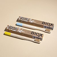  Детская бамбуковая зубная щетка BIOX